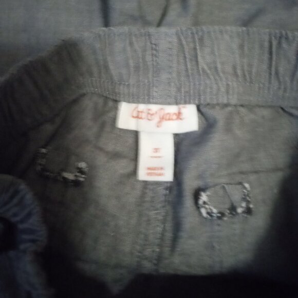 Cat & Jack boy's short pants size3T grey draw string summer kidcore wear - Picture 5 of 5
